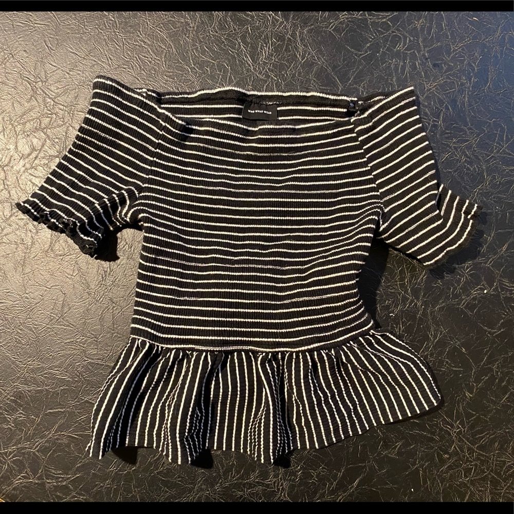 Target what to wear peplum crop top
